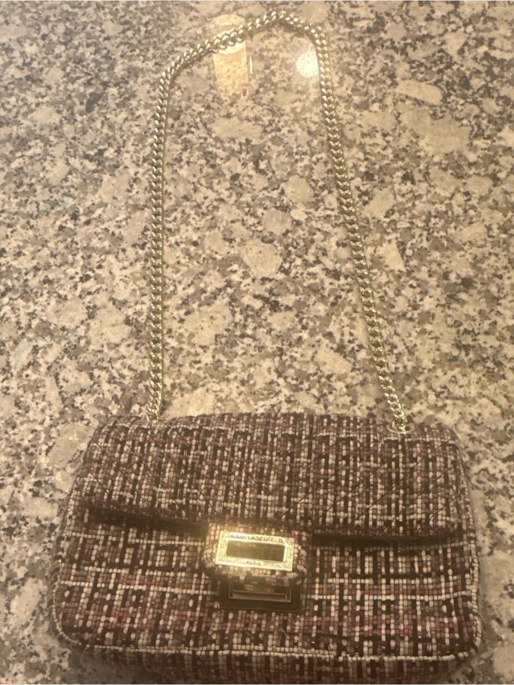 Karl Lagerfeld Paris Agyness shoulder bag
